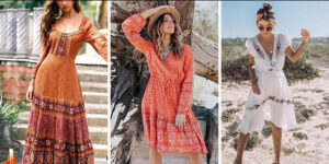 Boho-Chic with Fringe and Flowy Fabrics