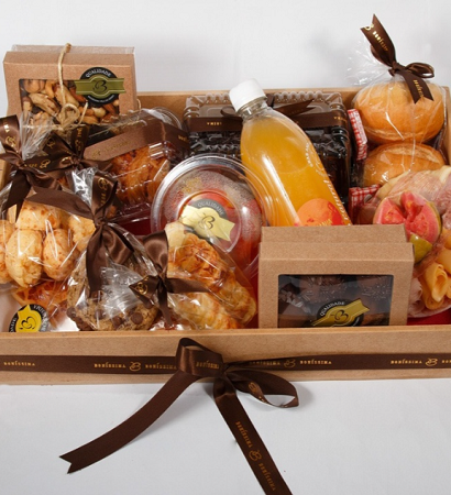 cesta de café da manhã